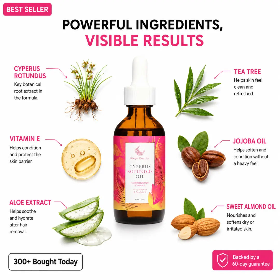 Anti-Hair Growth Oil