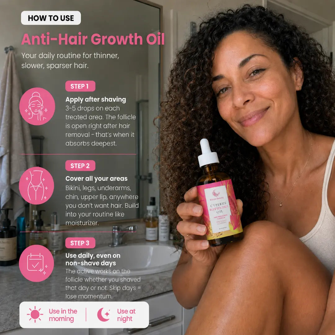 Anti-Hair Growth Oil